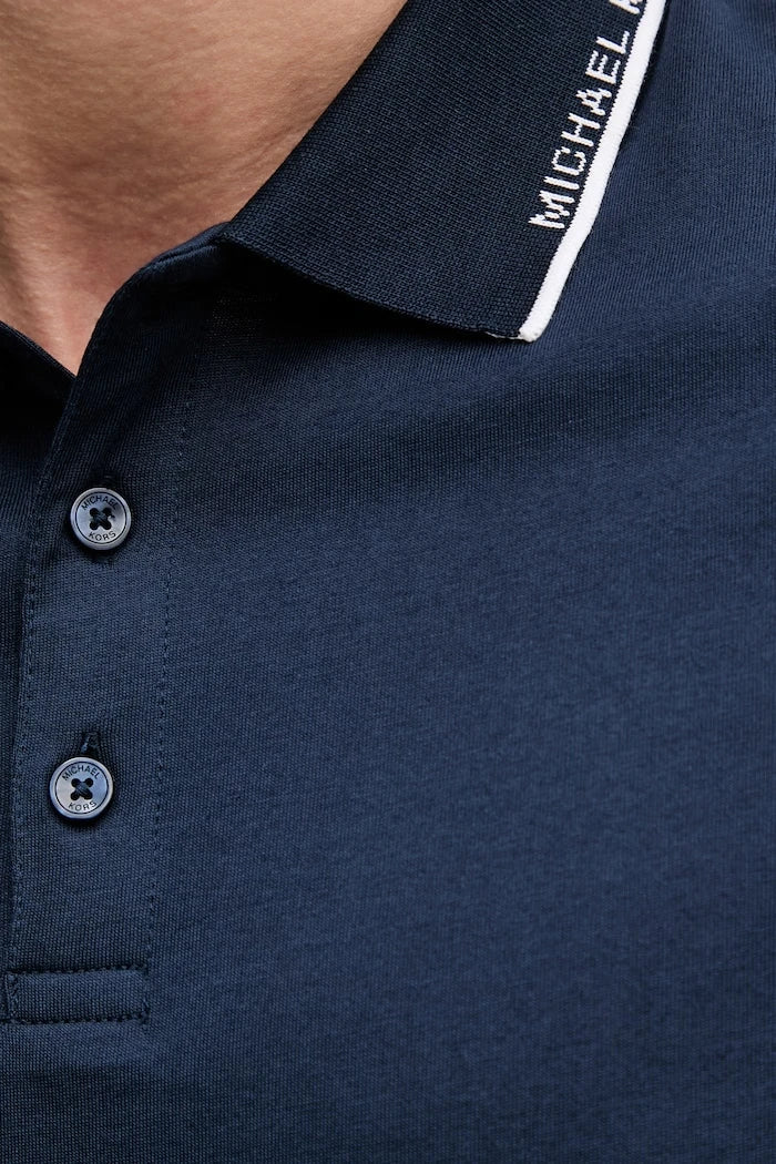 Camiseta de algodón Michael Kors con cuello para hombre