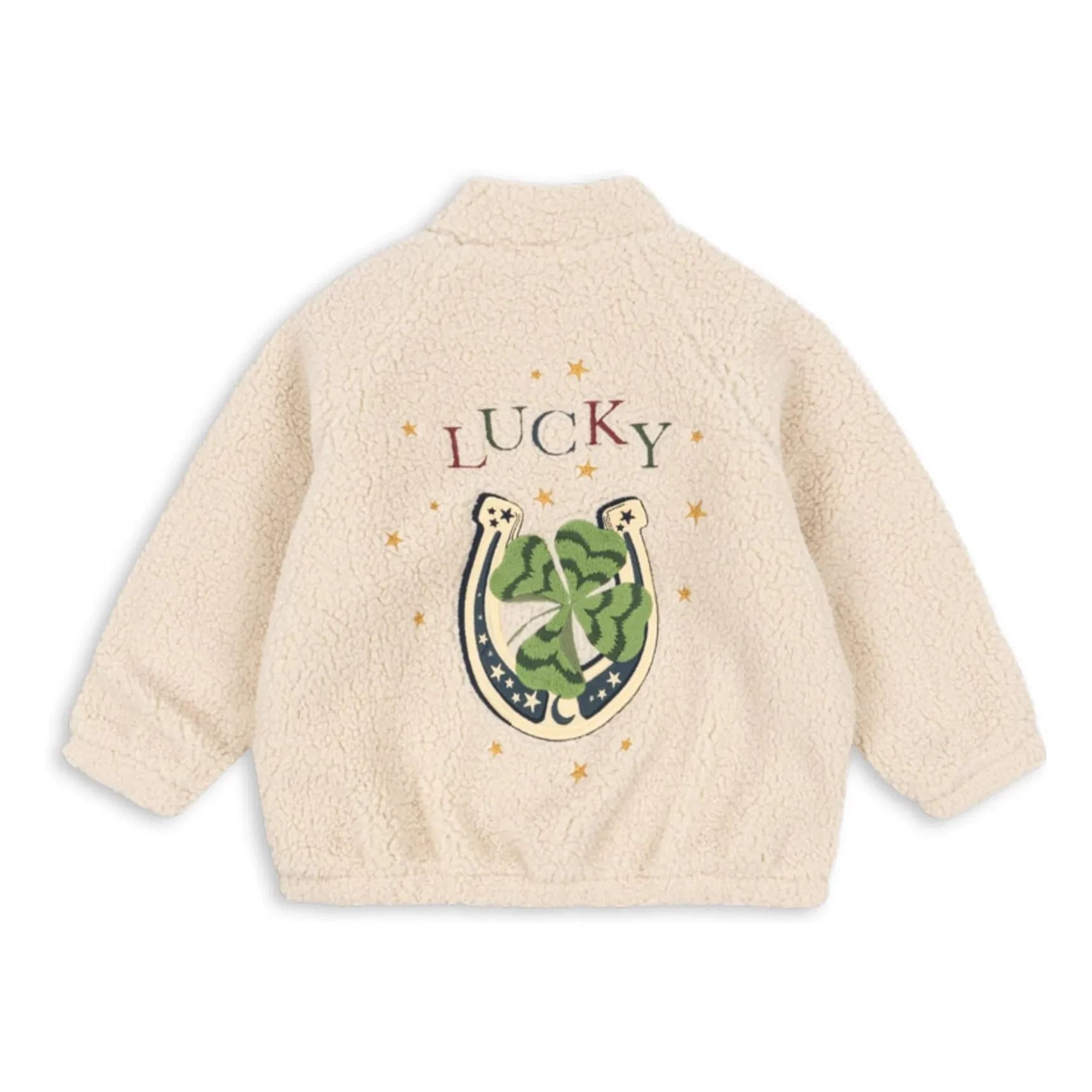 Konges Sløjd - Chaqueta Sherpa de Fibra Reciclada Lucky Jazz | Beige
