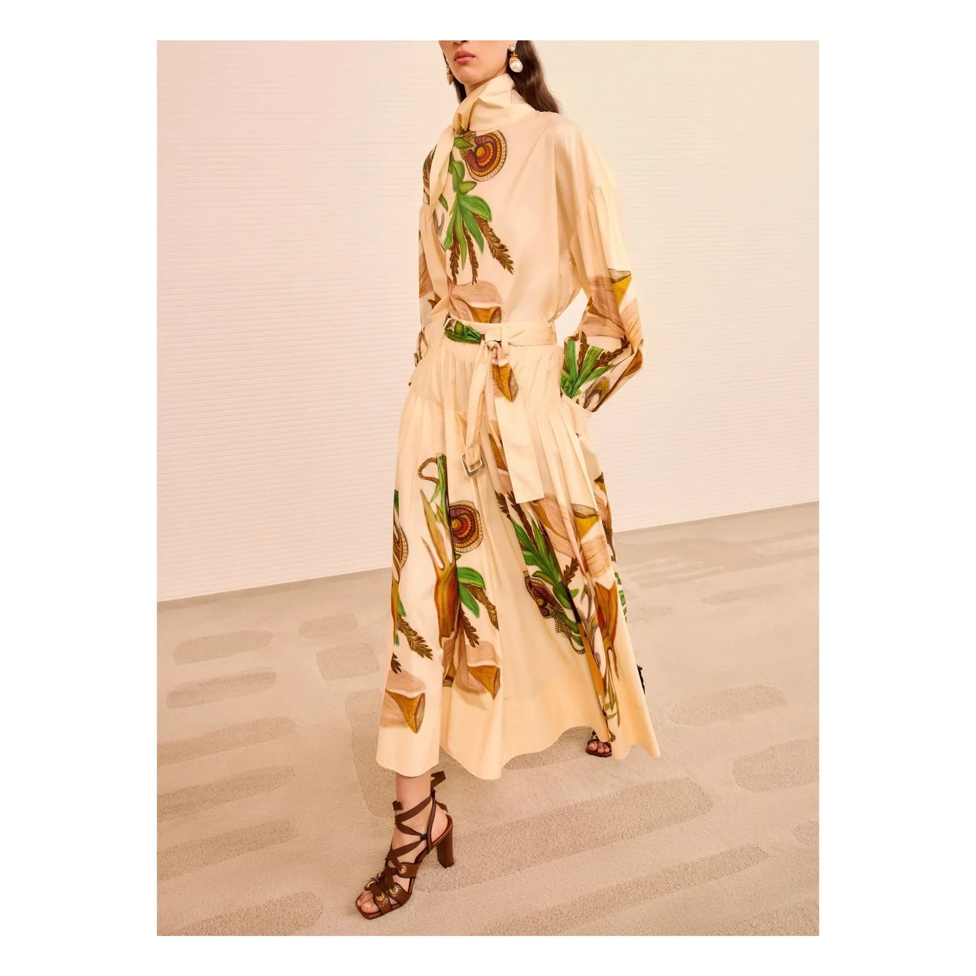 Ulla Johnson - Falda Filagree | Crema