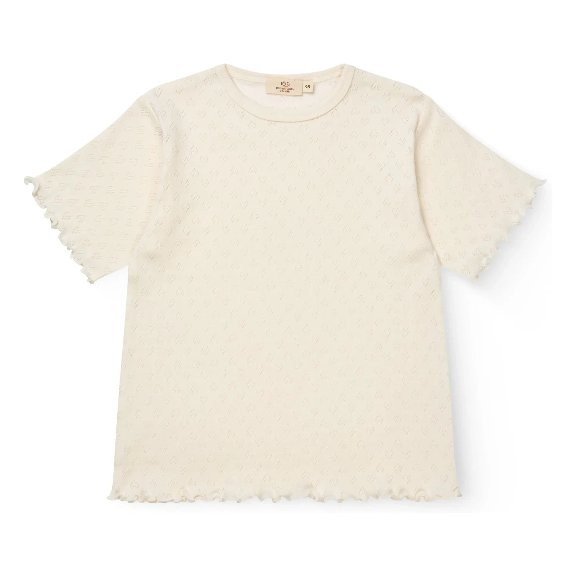 Copenhagen Colors - Camiseta de punto orgánico | Crema