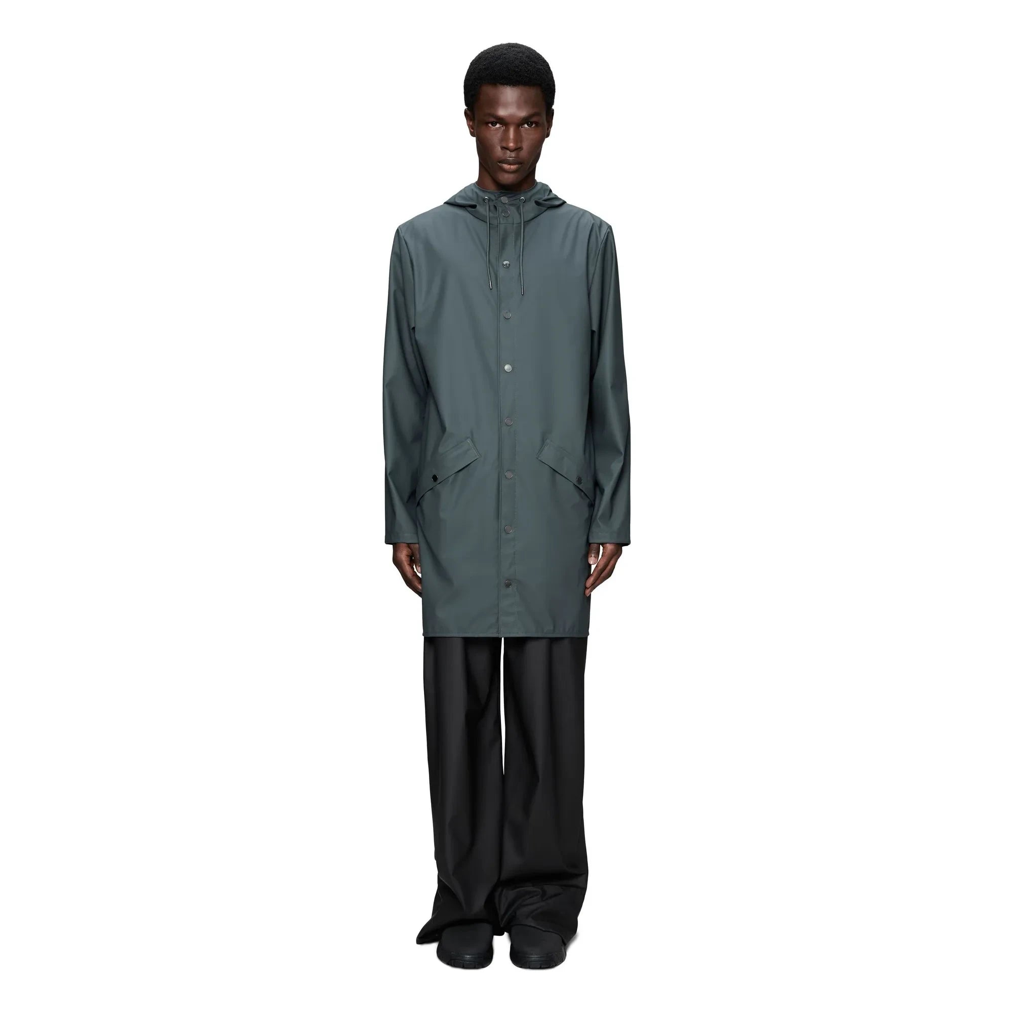 Rains - Abrigo largo W3 | Gris oscuro