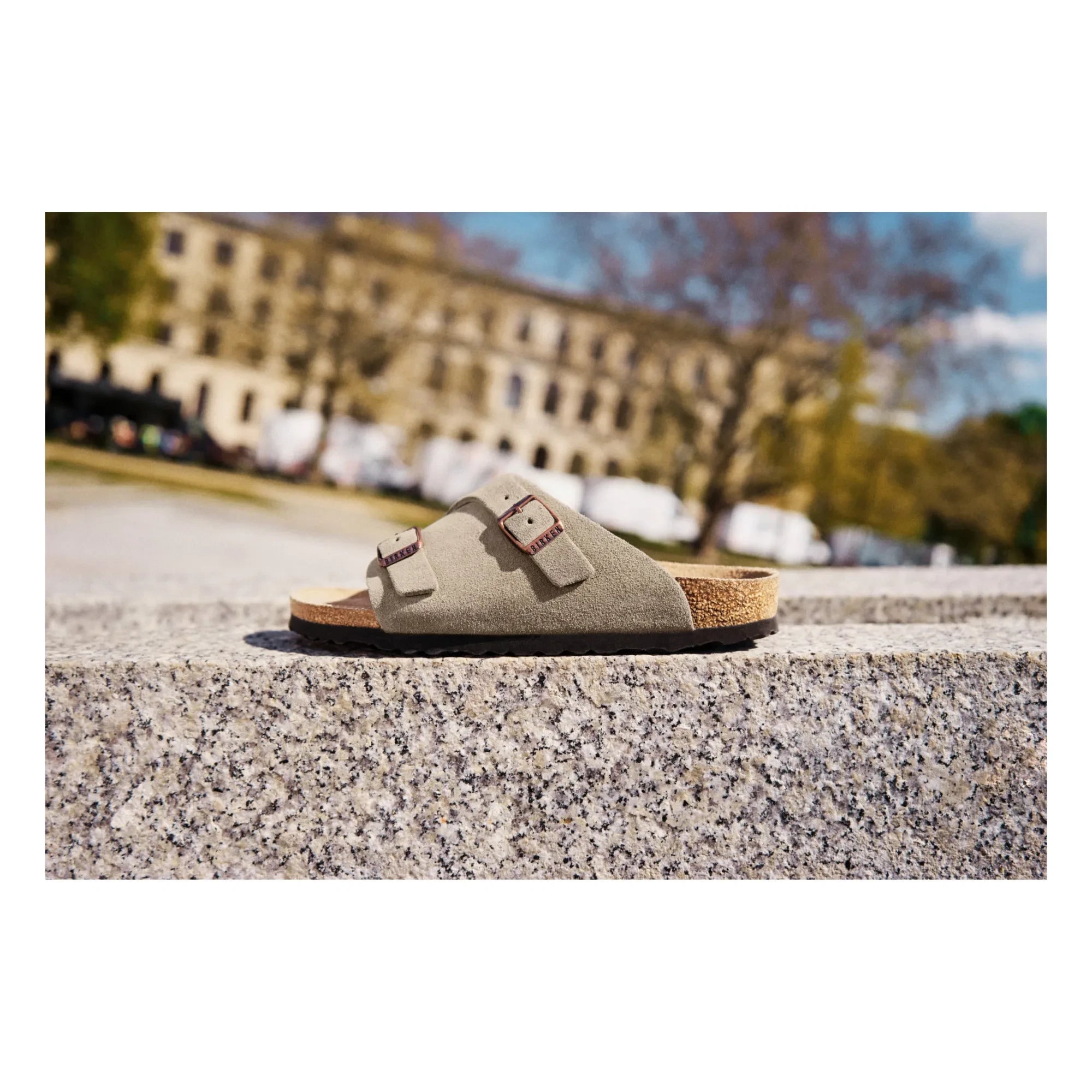 BIRKENSTOCK - Sandalias Zurich Regular Fit | Marrón oscuro