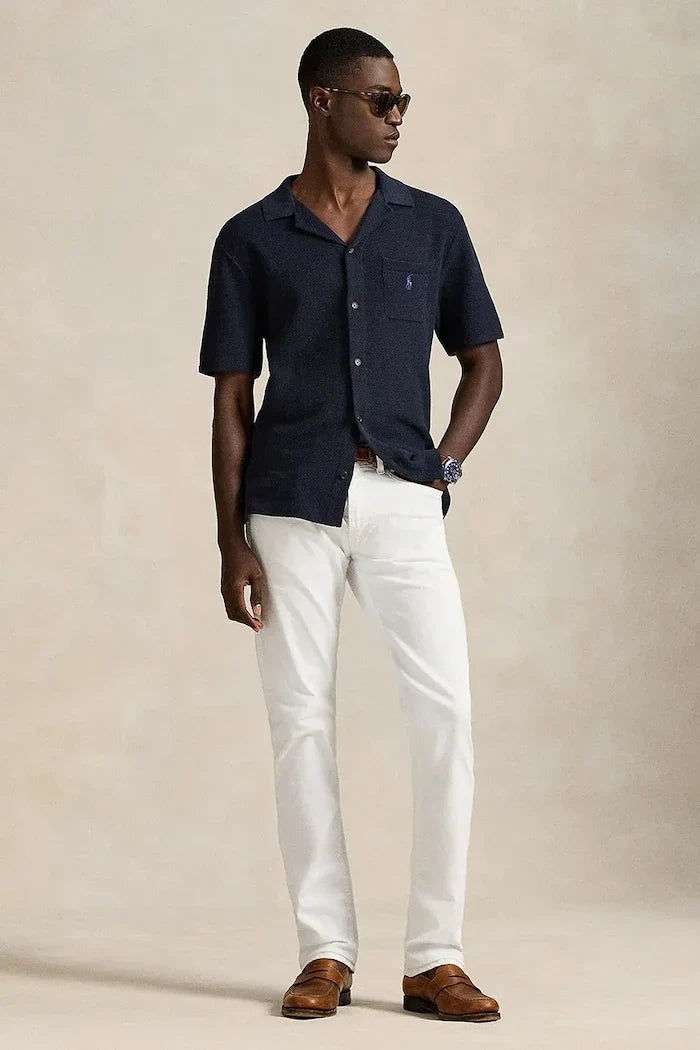 Camisa de algodón Polo Ralph Lauren para hombre