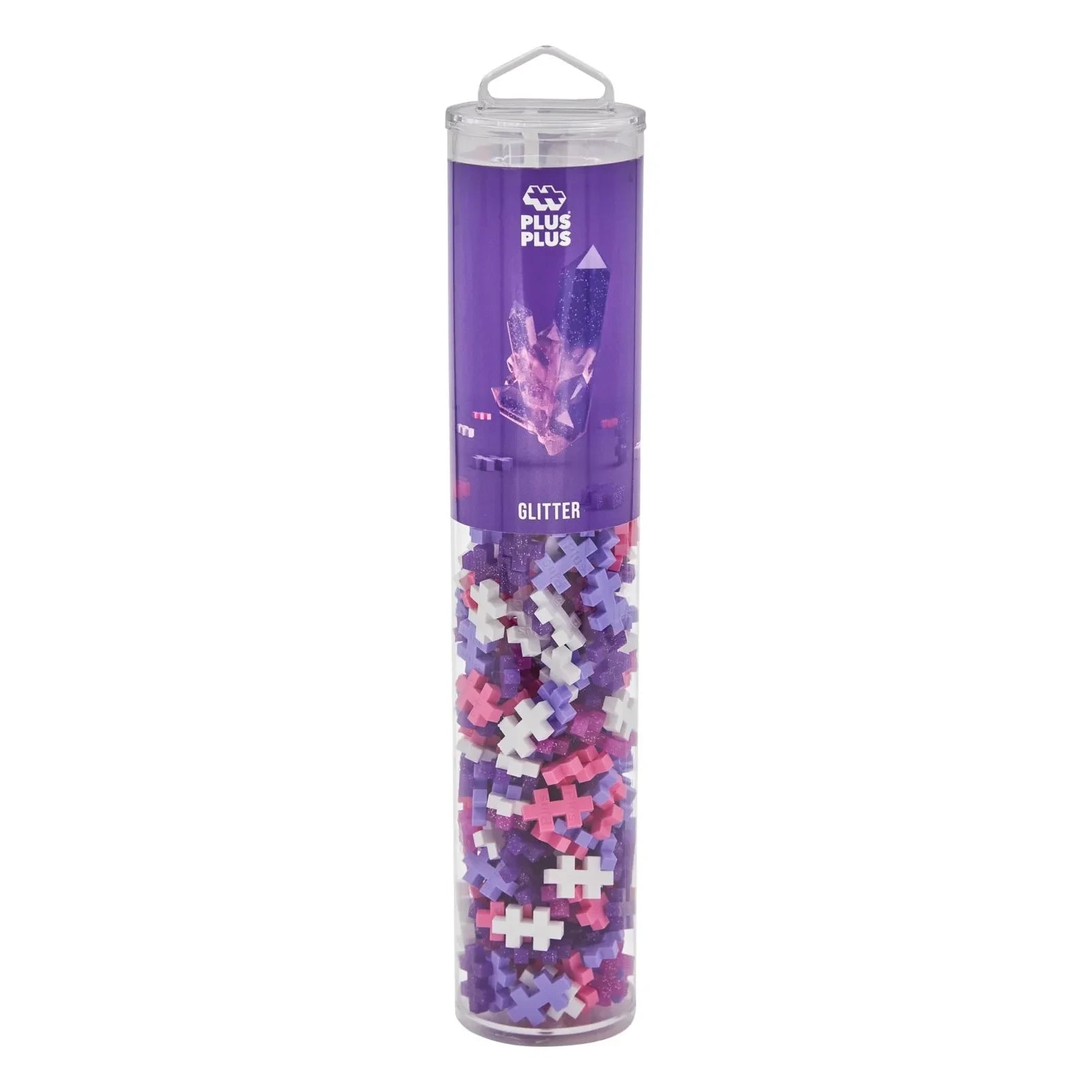 Plus-Plus - Tubo Brillante - 240 Piezas