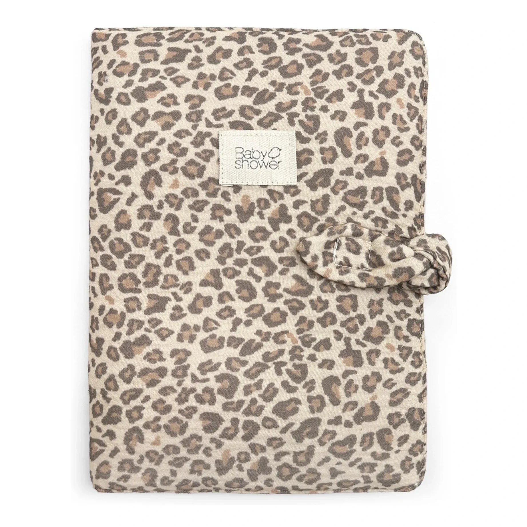 Babyshower - Funda salvaje de leopardo para el librito de salud