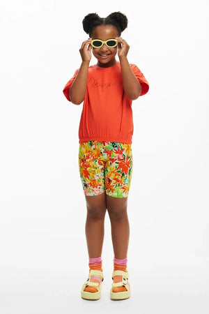 Camiseta de algodón para niños Desigual