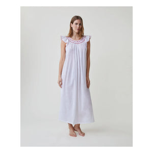 Scarlette Ateliers - Camisón bordado a mano Dona | Rojo