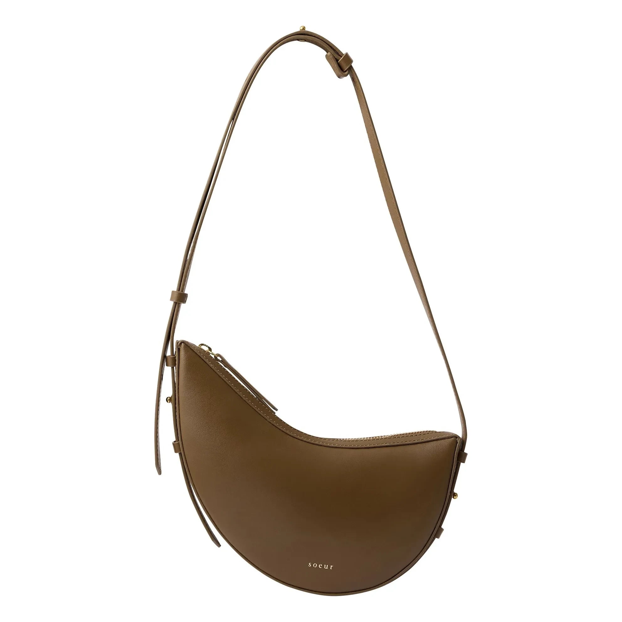Soeur - Bolso mini de piel Wino | Bronce