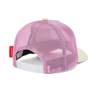 Hello Hossy - Camionero Mini Gorra de Algodón Orgánico con Visera Curva | Morado