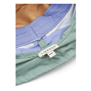 Liewood - Sombrero Damona de bloques de color con protección UV | Lavender