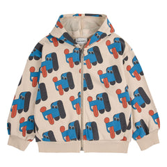 Bobo Choses - Sudadera con capucha Dogs de algodón orgánico | Beige
