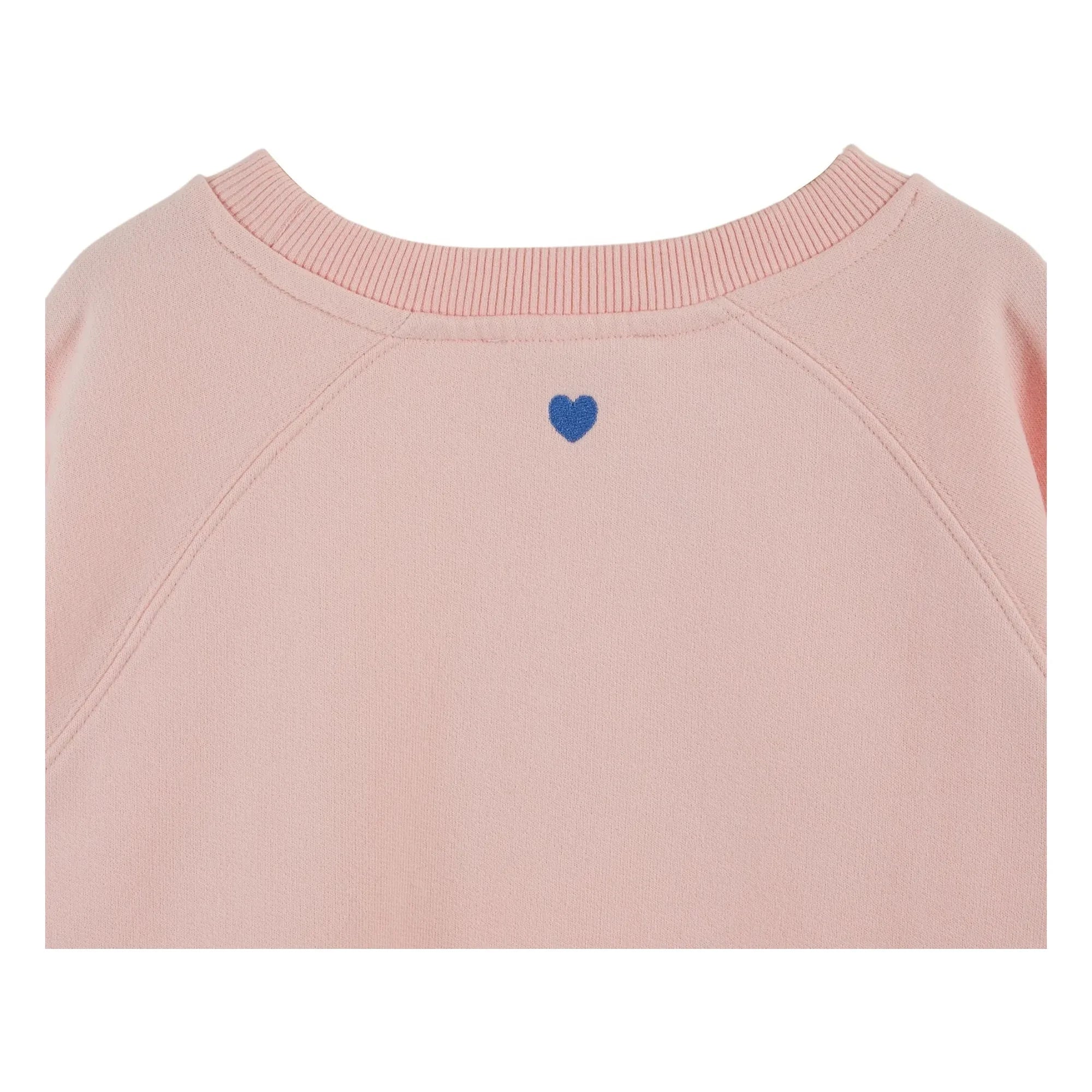 Emile et Ida - Sudadera de algodón orgánico Bonheur | Rosa