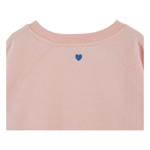 Emile et Ida - Sudadera de algodón orgánico Bonheur | Rosa