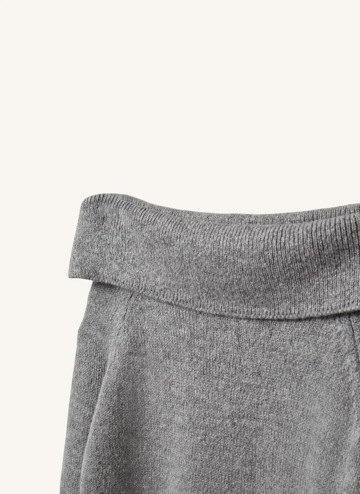 Sofie Schnoor - Sawasy Jersey de Hombros Descubiertos | Gris