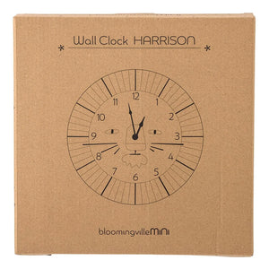 Bloomingville Mini - Reloj de pared Harrison | Marrón