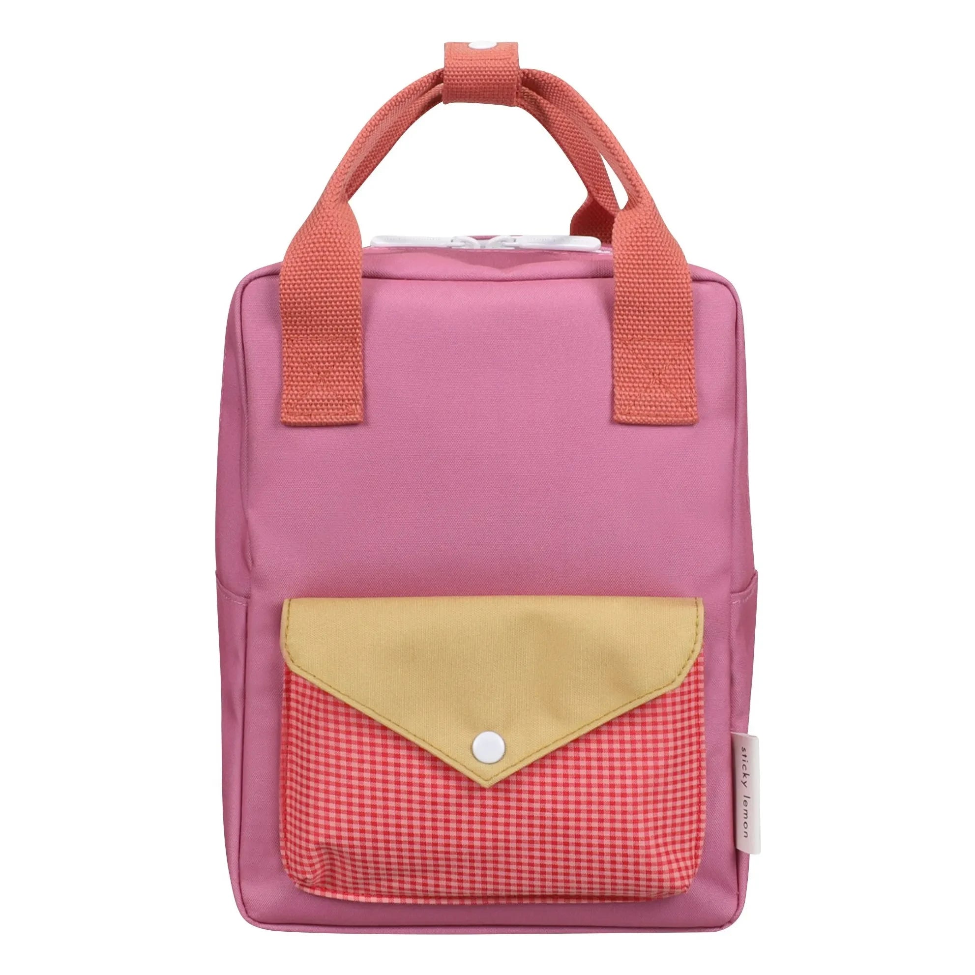 Sticky Lemon - Mochila Pequeña Sobre | Coral