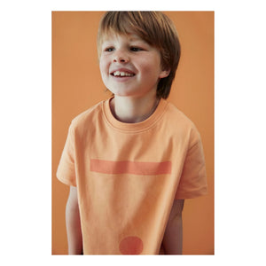 Gray Label - Camiseta Logo Algodón orgánico | Albaricoque