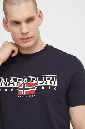 Camiseta de algodón S-Aylmer de Napapijri