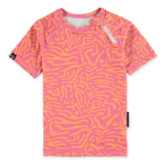Beach & Bandits - Camiseta de protección solar Coral | Naranja