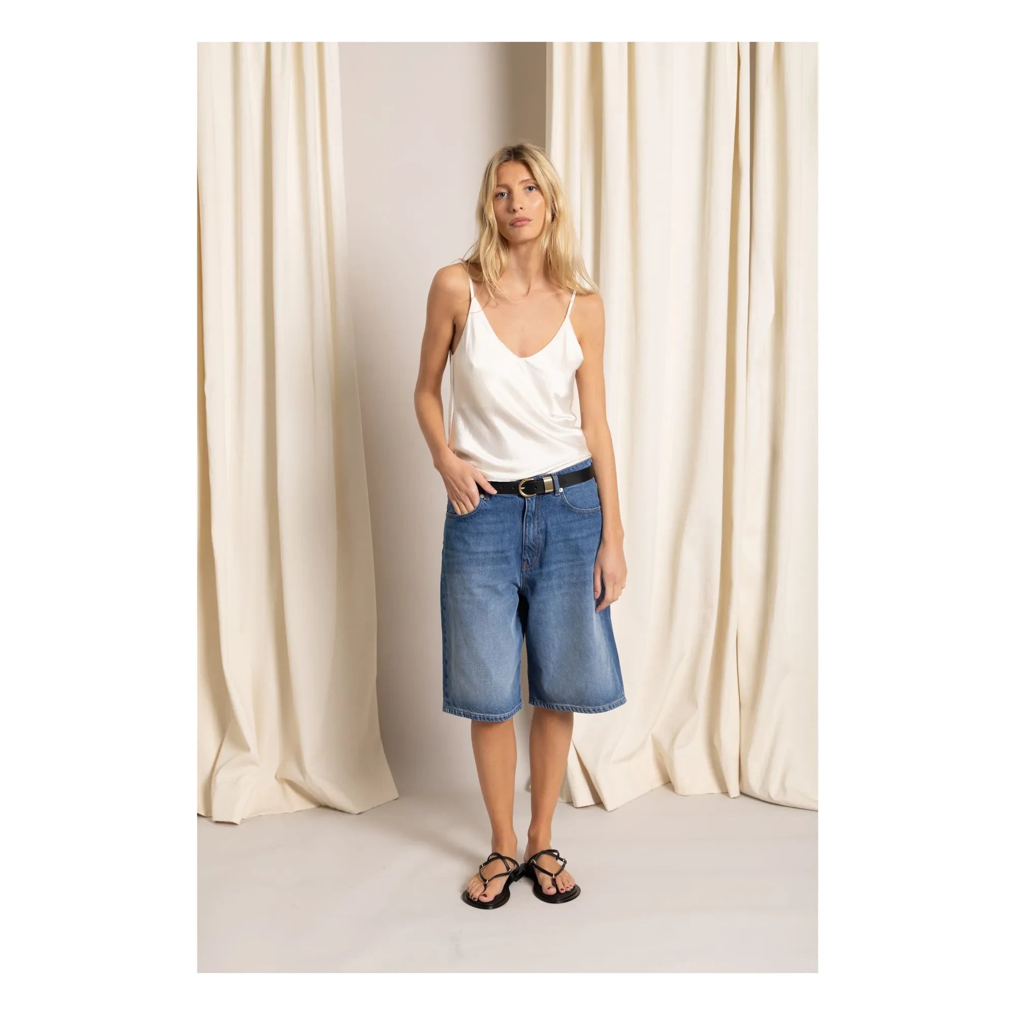 Smallable Mujer - Camiseta de tirantes Hailey | Blanco