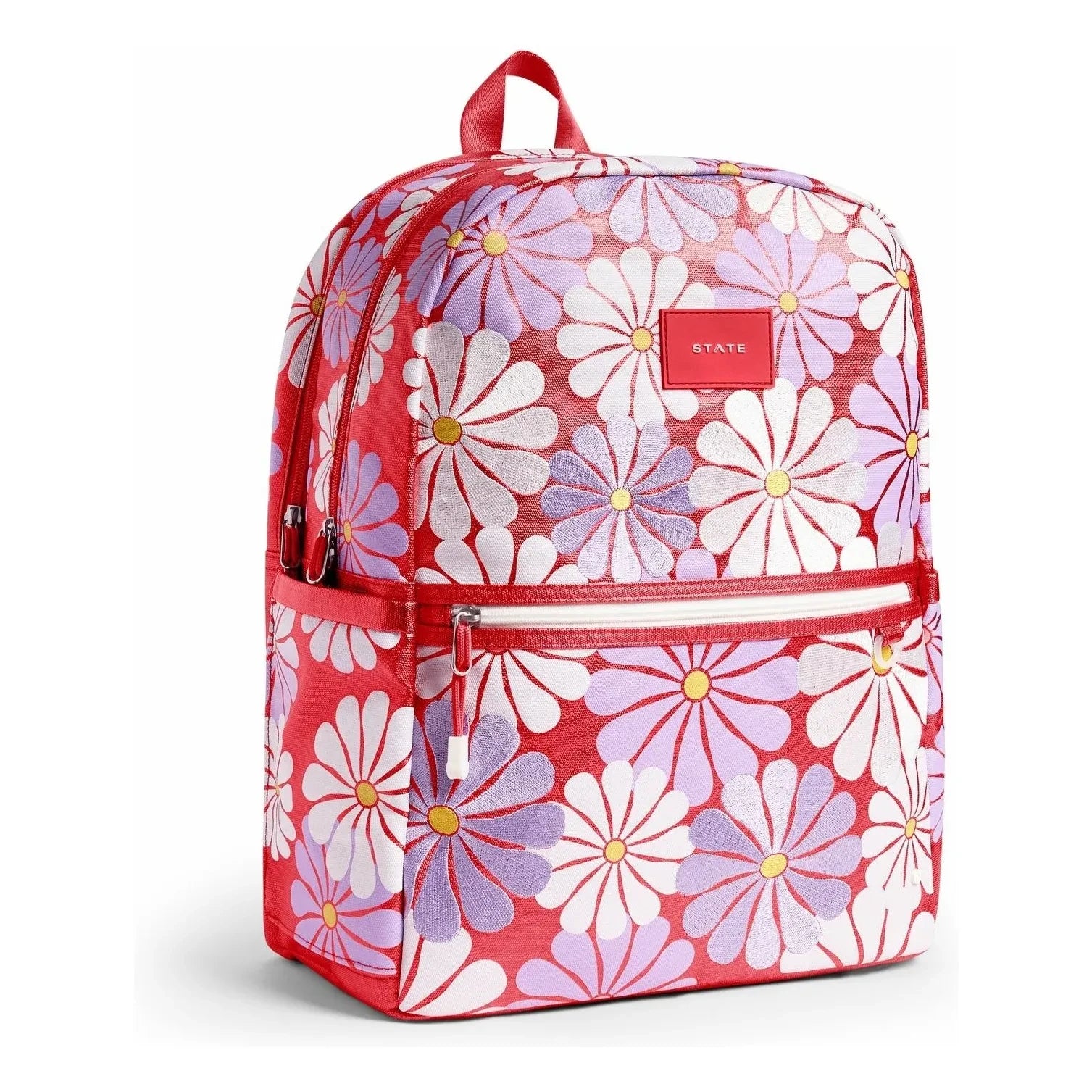 State Bags - Mochila Ruby con dos bolsillos y estampado floral Kane | Coral
