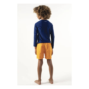 Sunchild - Camiseta Bigwave UV Korumalı | Azul Oscuro