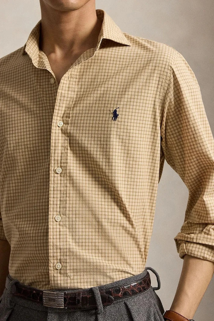 Camisa de algodón para hombre Polo Ralph Lauren