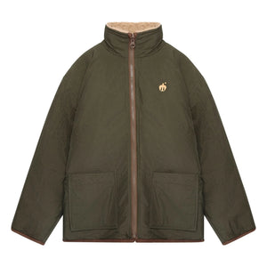 True Artist - Chaqueta Sherpa Reversible N°3 | Marrón