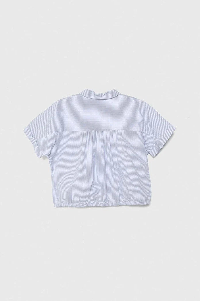 Camisa de algodón para niños Pepe Jeans OLYMPIA