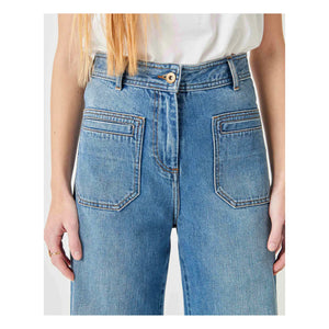 Sessùn - Jeans Johnny O de algodón orgánico | Azul