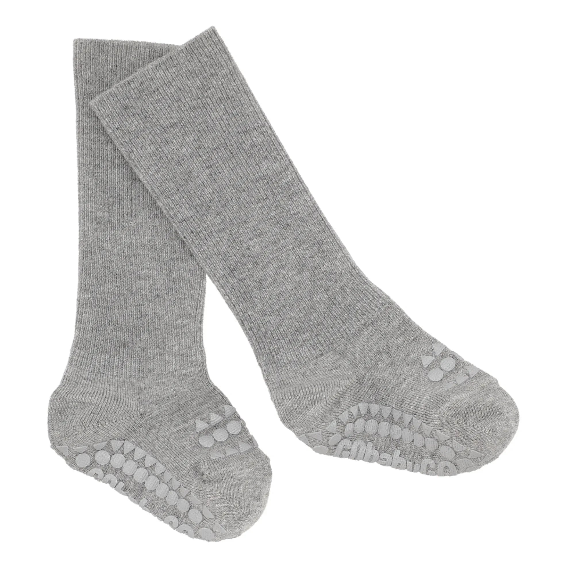 GOBABYGO - Calcetines de Bambú Antideslizantes | Gris