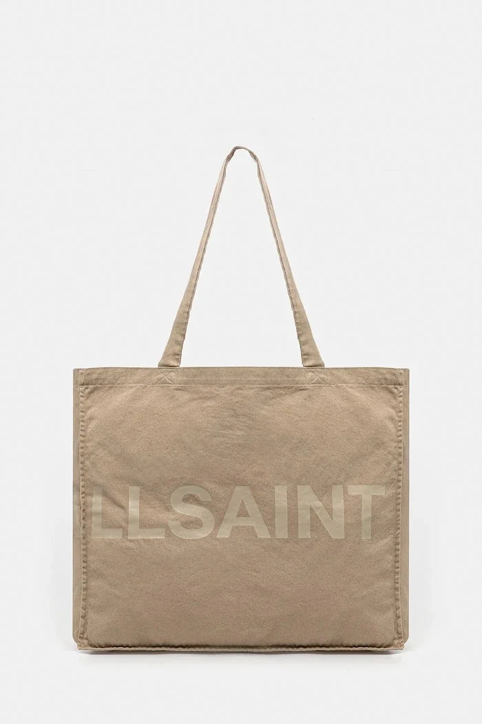 AllSaints BOLSO DE ALGODÓN GRANDE 46 x 42 x 19 cm