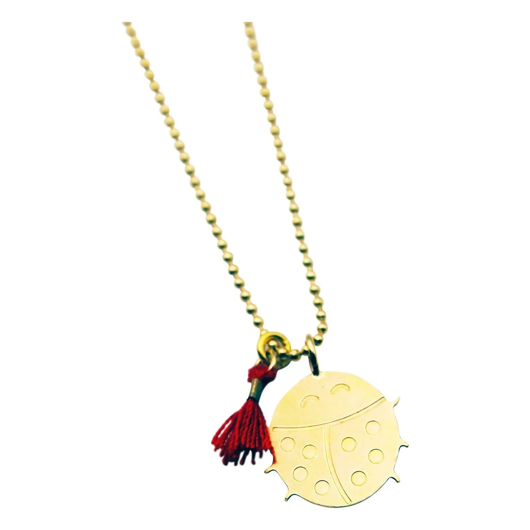 Adorabili - Collar de mariquita | Oro