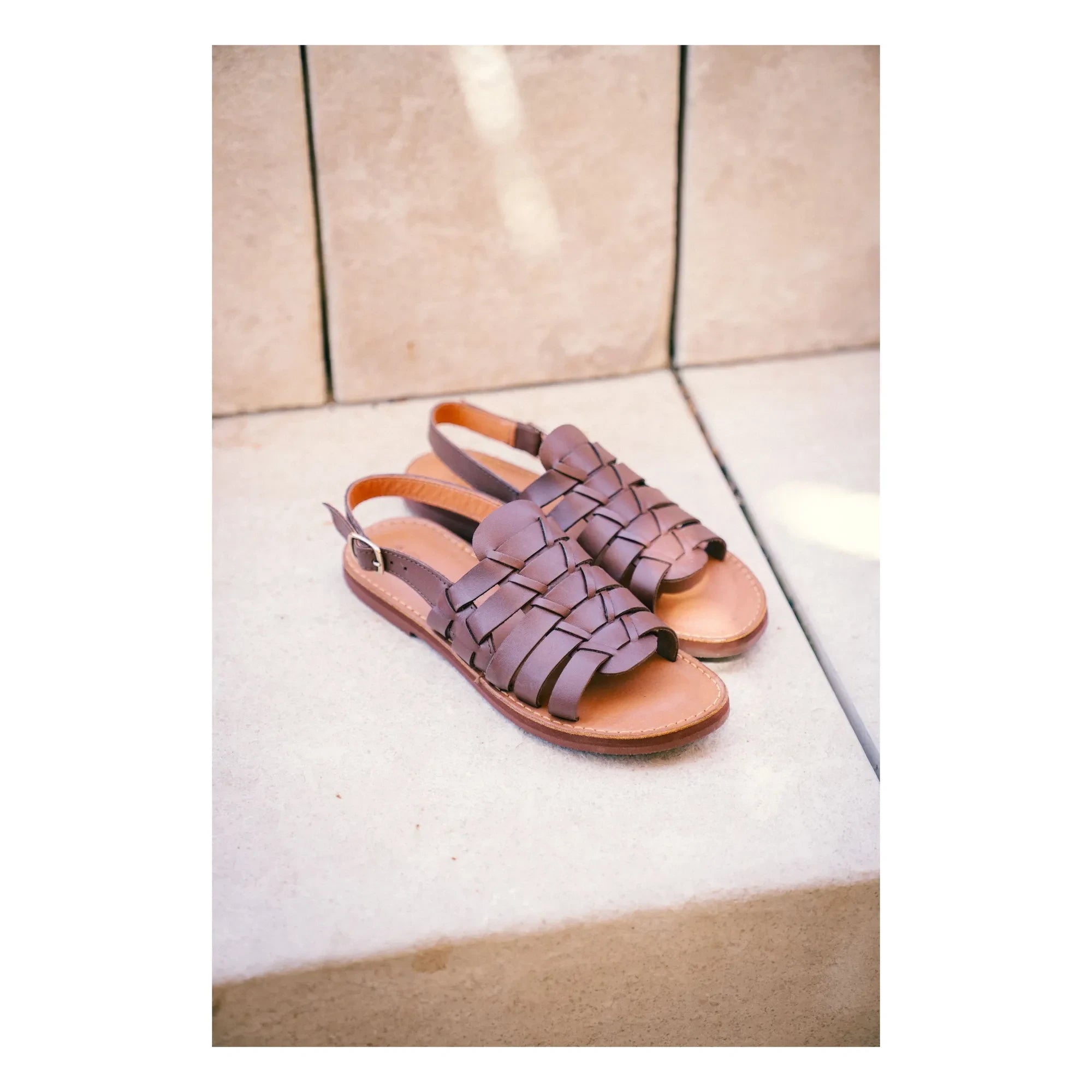 Mapache - Sandalia Cali | Chocolate