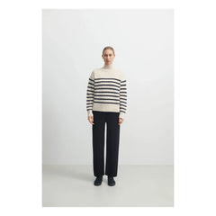 FUB - Jersey de lana tipo marinero - Colección Mujer | Crudo
