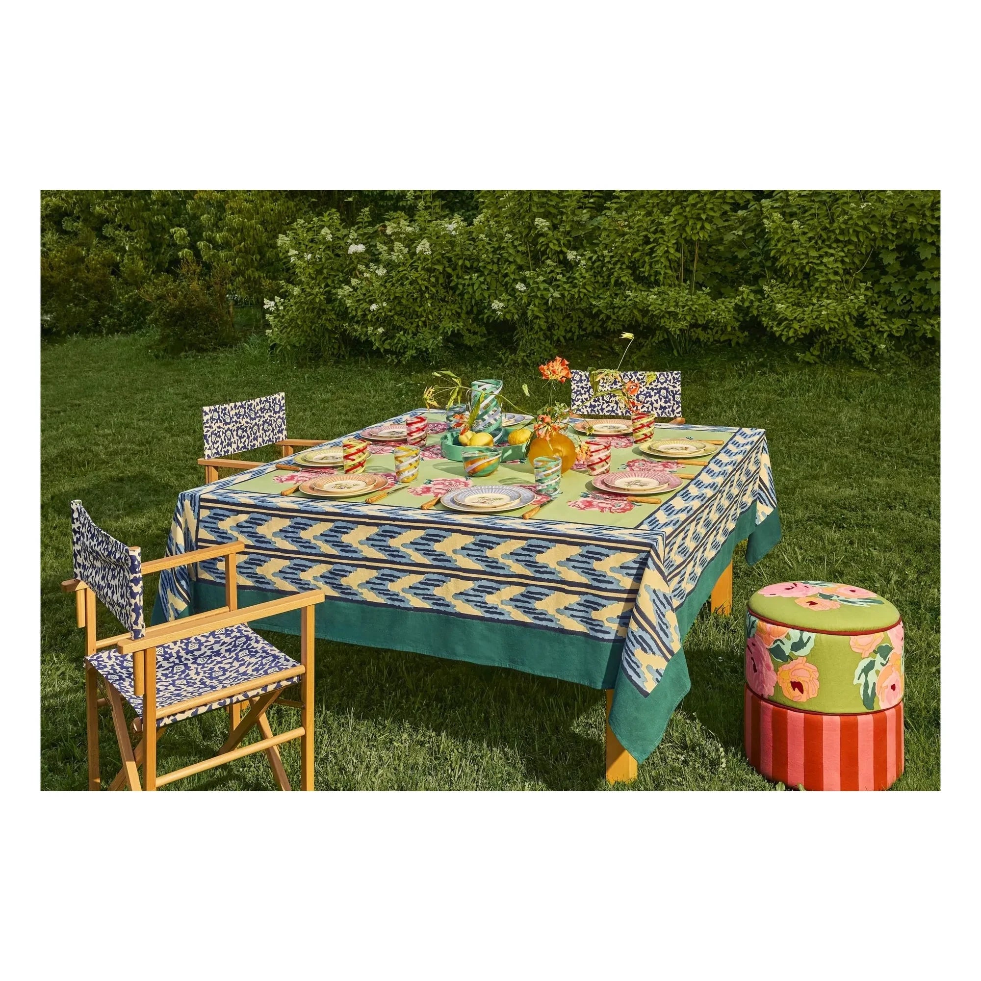 Lisa Corti - Mantel individual Nina | Azul