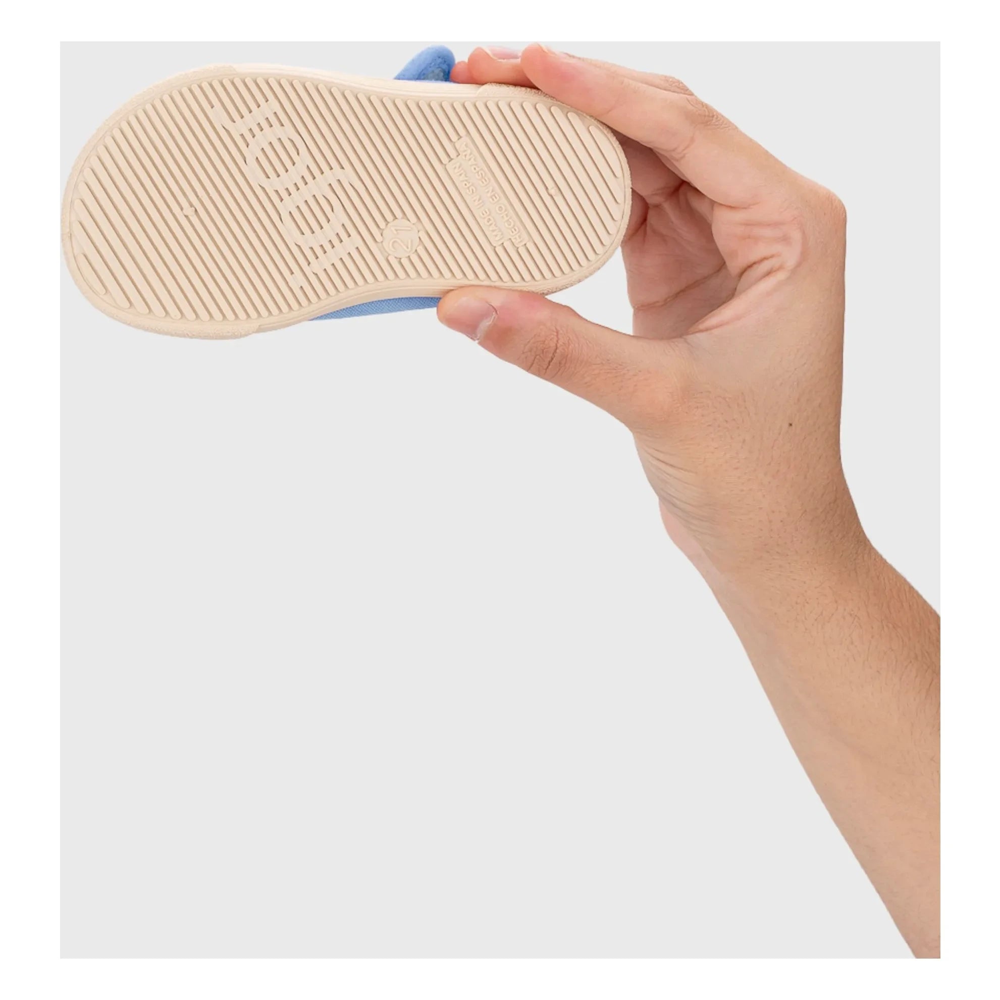 Igor - Zapatillas de lona con doble raya | Azul azur
