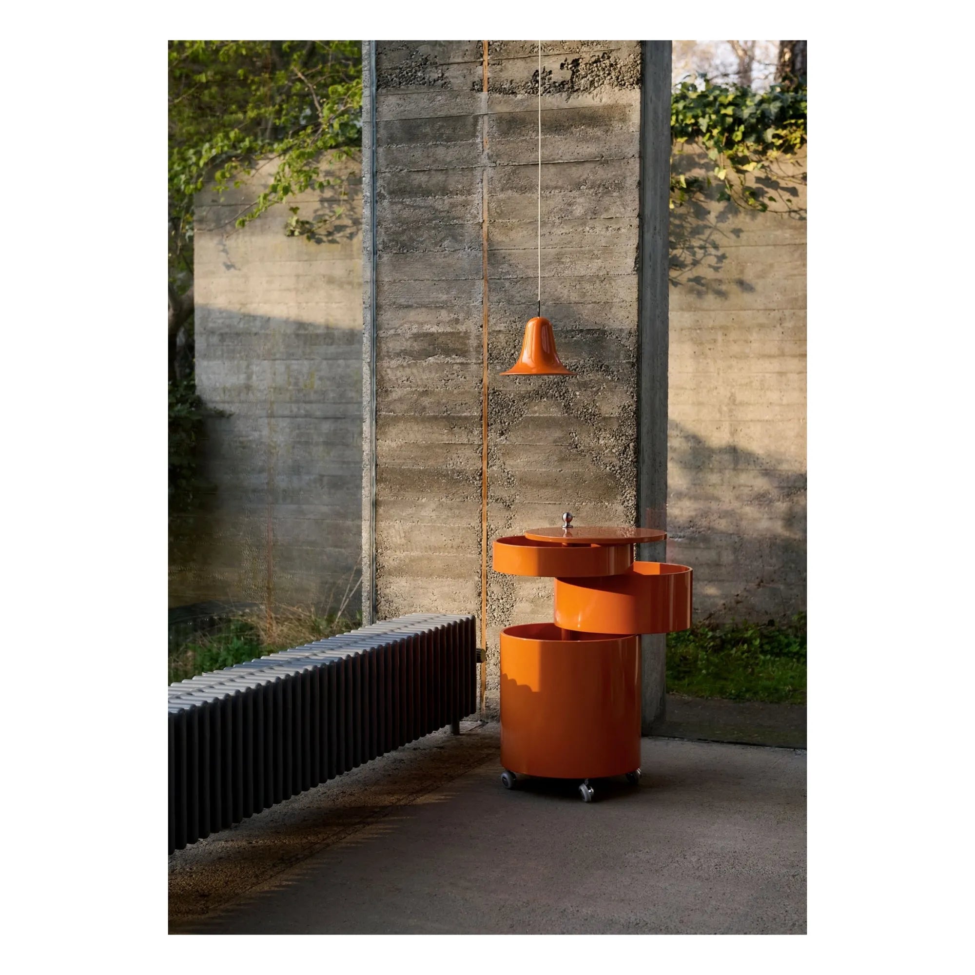 Verpan - Unidad de almacenamiento móvil Barboy - Serie brillante | Naranja