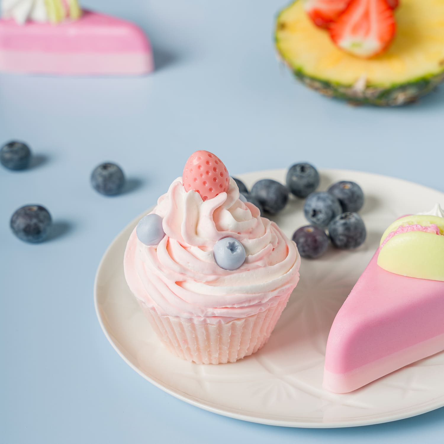 Baveal – Jabón Hidratante de Manos y Cuerpo con Diseño de Cupcake de Cake Art
