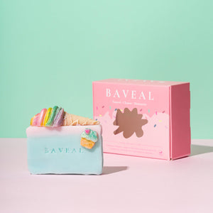 Baveal – Jabón de manos y cuerpo hidratante con aroma a helado