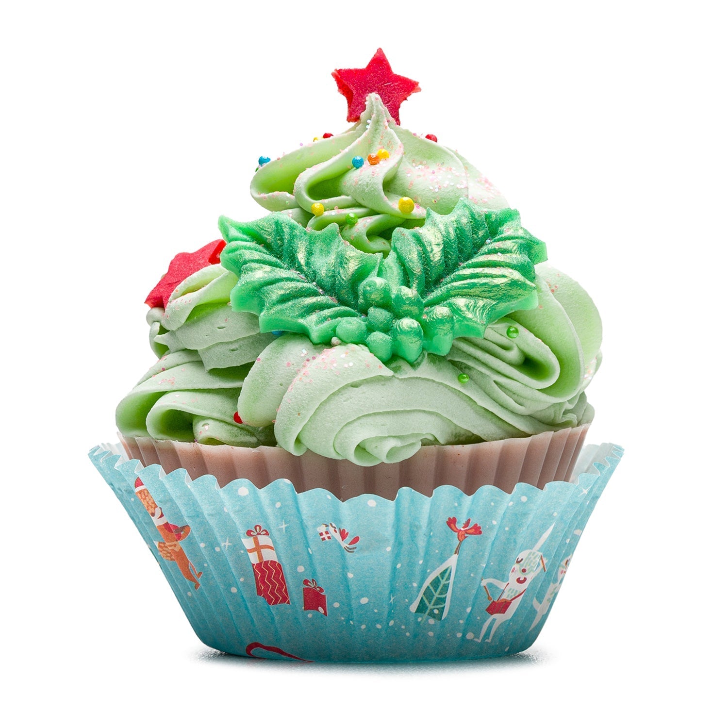 Baveal – Jabón hidratante de manos y cuerpo con diseño navideño