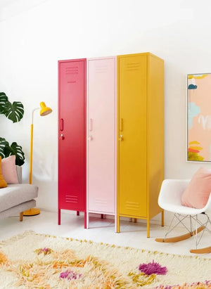 Mustard Made - Armario de metal delgado | Blush