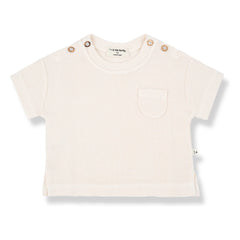 1+ in the family - Camiseta gofre Delion | Crudo