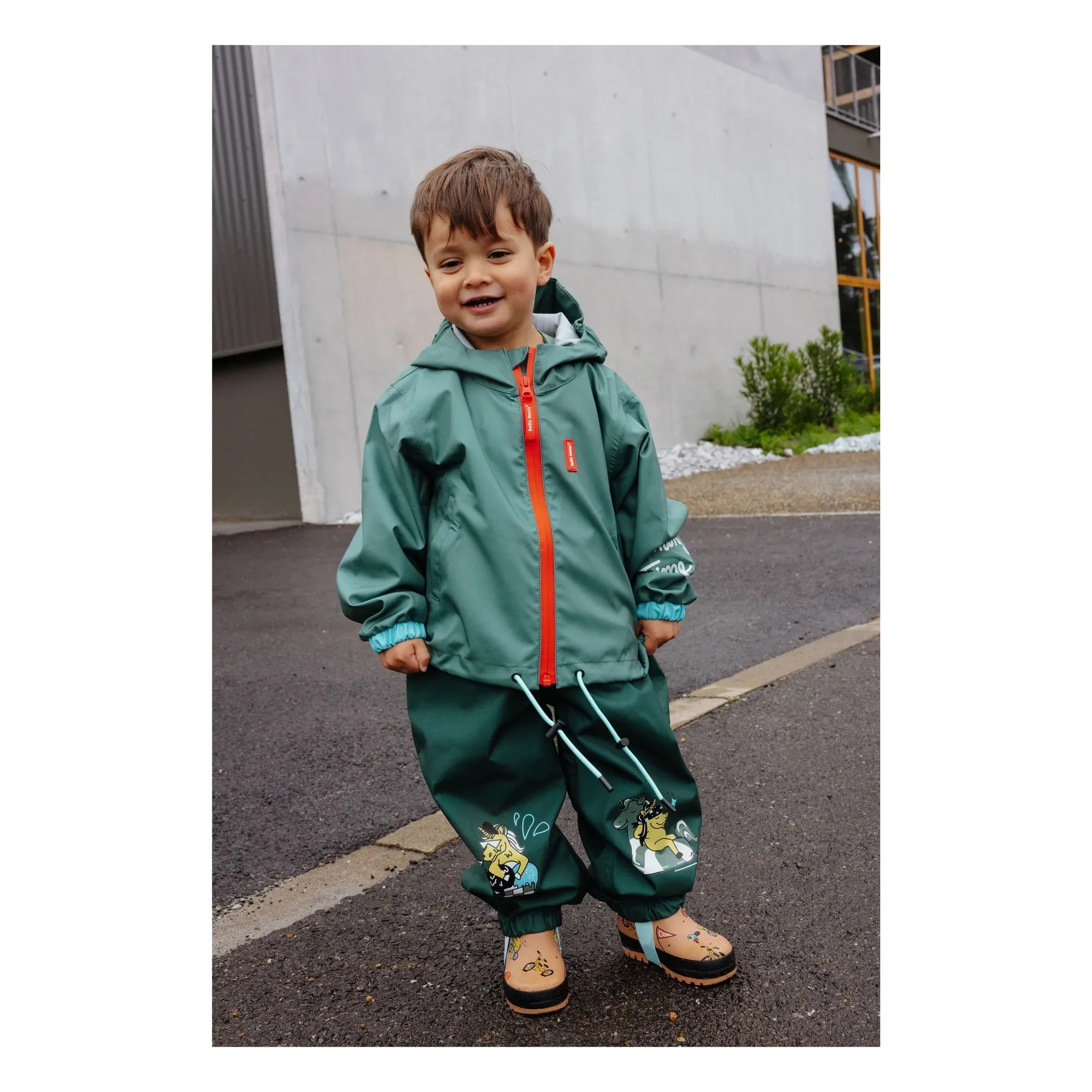 Hello Hossy - Chaqueta impermeable | Verde