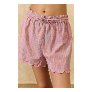 Louise Misha - Pijama Minala de algodón orgánico | Rosa
