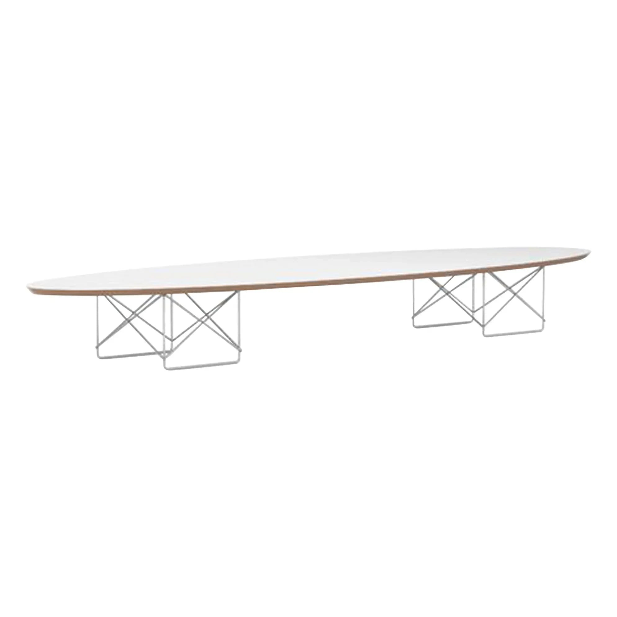 Vitra - Mesa elíptica ETR - Charles y Ray Eames, 1951 | Blanca