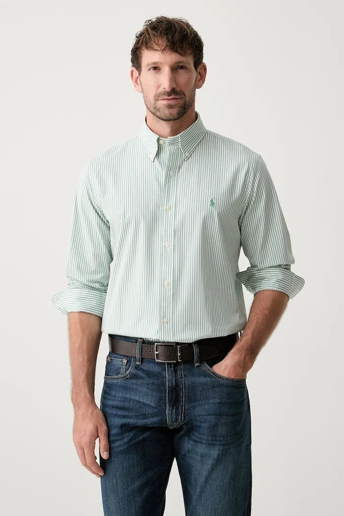 Polo Ralph Lauren camisa de algodón para hombre