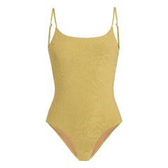 OAS - Bañador texturizado Tropi Brisa | Amarillo-verde