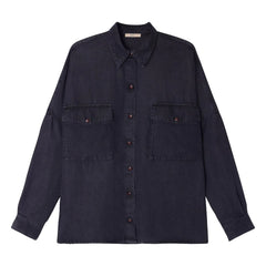 Sessùn - Camisa Botaniella | Gris carbón