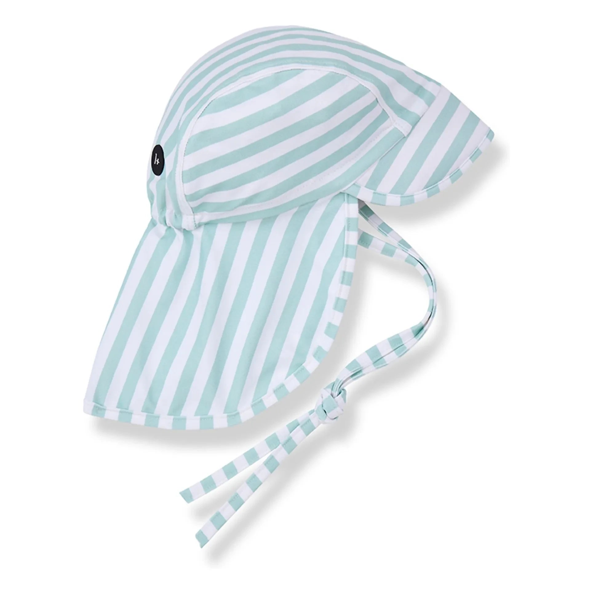 1+ in the family - Gorro a rayas Eivissa | Verde almendra